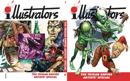 ILLUSTRATORS SPECIAL #17 TRIGAN EMPIRE ARTISTS
