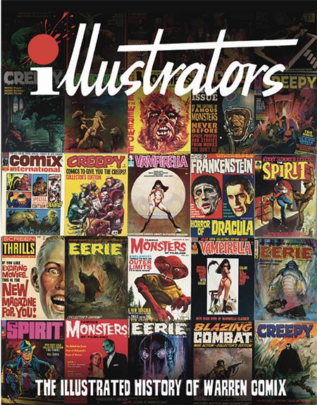ILLUSTRATORS SPECIAL #14 ILLUS HIST OF WARREN COMIX 2ND PTG