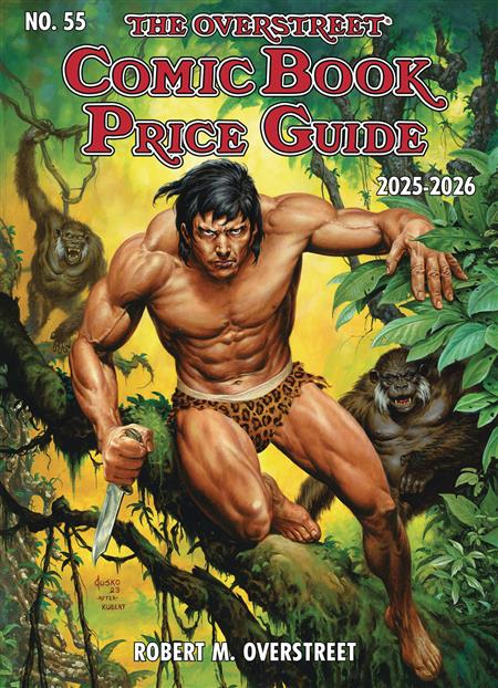 OVERSTREET COMIC BK PG HC VOL 55 TARZAN