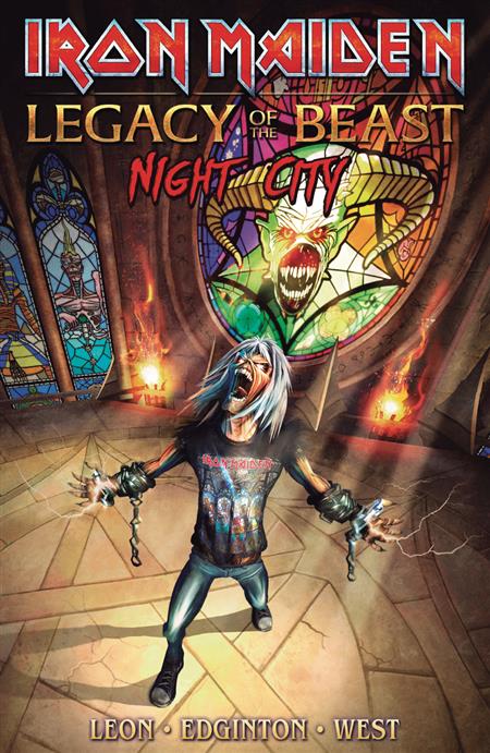 IRON MAIDEN LEGACY OF THE BEAST TP VOL 02 NIGHT CITY (MR)