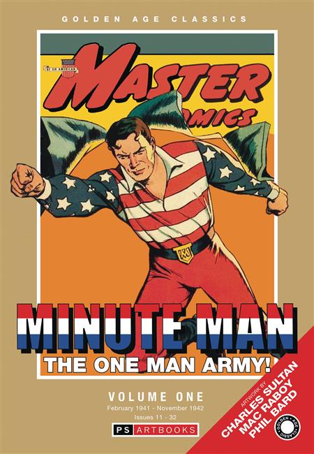 GOLDEN AGE CLASSICS MINUTE MAN HC VOL 01