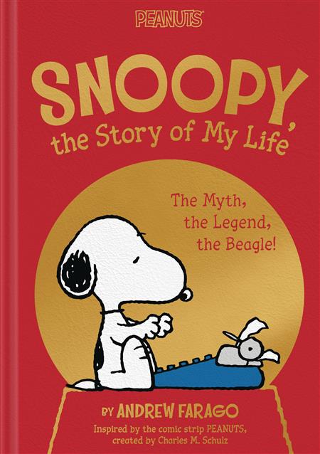 SNOOPY STORY OF MY LIFE MYTH LEGEND THE BEAGLE HC
