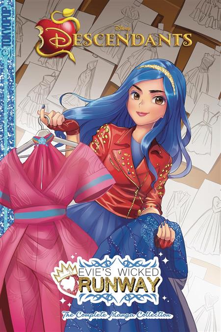 DISNEY DESCENDANTS EVIES WICKED RUNWAY MANGA COLL GN