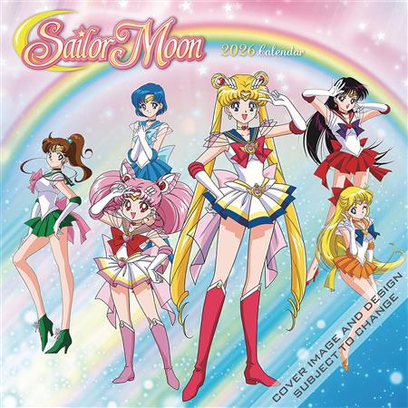 SAILOR MOON 2026 WALL CALENDAR 