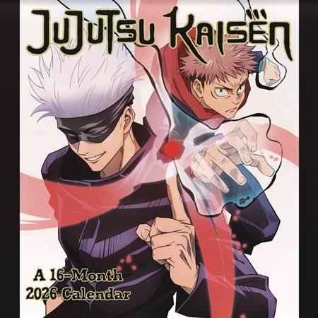 JUJUTSU KAISEN 16 MONTH 2026 WALL CALENDAR 