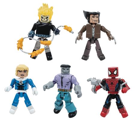 MARVEL MINIMATES NEW FANTASTIC FOUR DLX BOX SET (Net)