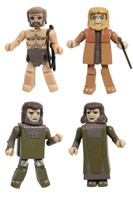 PLANET OF THE APES MINIMATES SERIES 1 DLX BOX SET (Net)