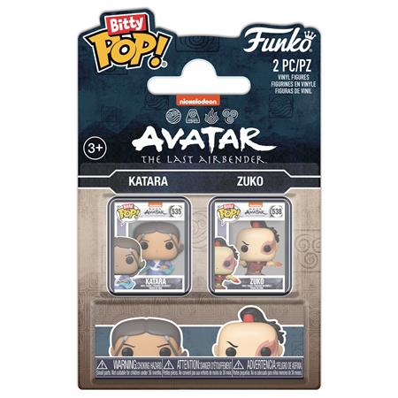 BITTY POP ATLA 2PK KATARA & ZUKO FIG