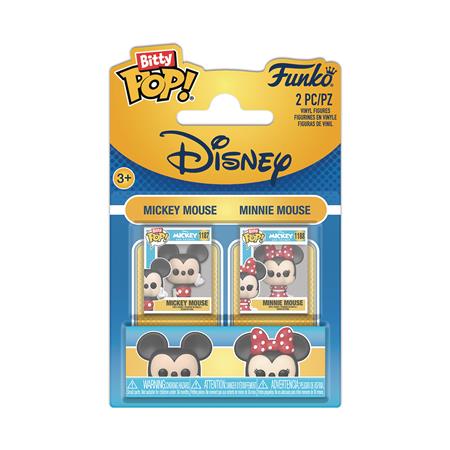 BITTY POP DISNEY MICKEY & MINNIE 2PK