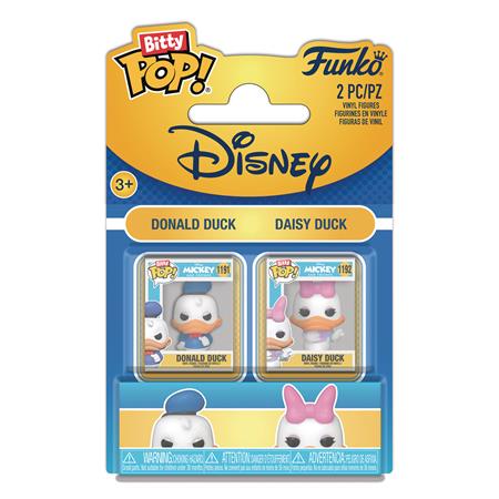 BITTY POP DISNEY DONALD & DAISY 2PK