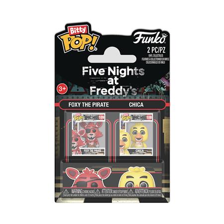 BITTY POP FNAF FOXY & CHICA 2PK