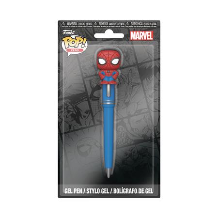 POP PENS MARVEL SPIDER-MAN LT BU