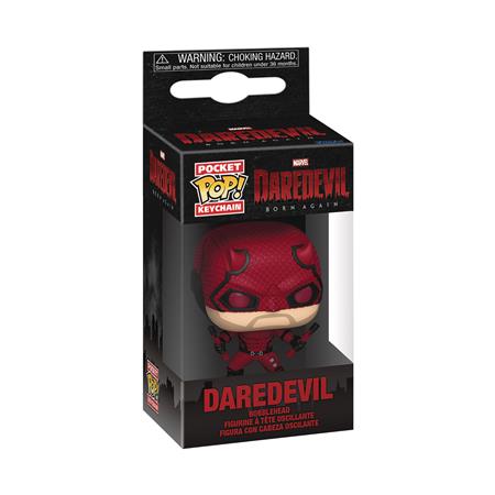 POP KEYCHAIN DAREDEVIL BORN AGAIN DAREDEVIL