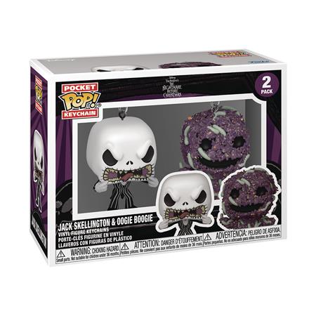 POP KEYCHAIN NBX 2PK JACK/OOGIE FIG
