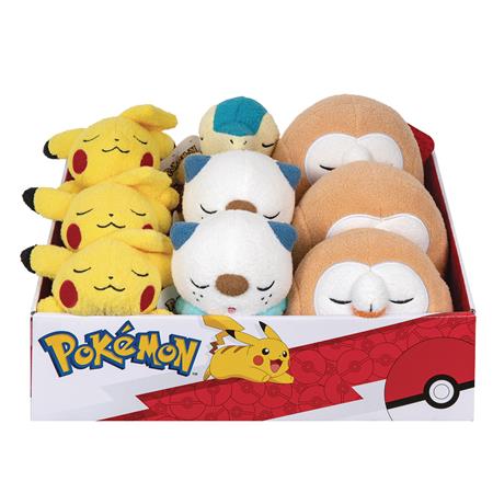 POKEMON 5IN SLEEPING PLUSH 9CT ASST (Net)