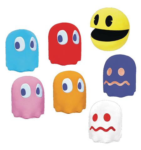 PAC-MAN 7IN PLUSH ASSORTMENT (Net)