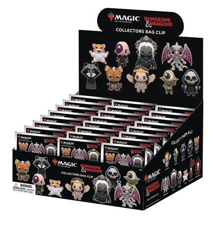 MTG & D&D SERIES 1 3D FOAM BAG CLIP BMB 24 PC DS (Net)