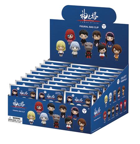 TOWER OF GOD SERIES 1 3D FOAM BAG CLIP BMB 24 PC DS (Net)