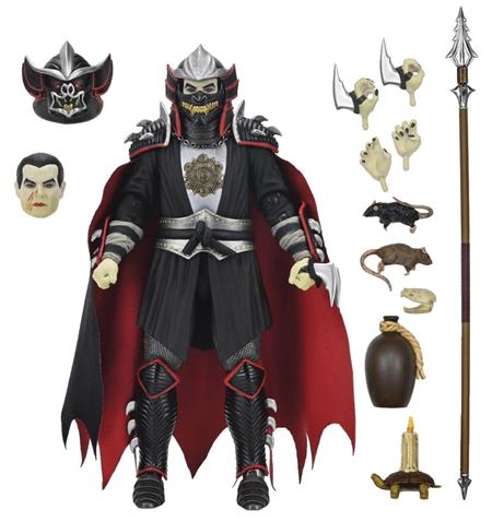 TMNT X UNIVERSAL MONSTERS SHREDDER AS DRACULA 7IN AF (Net)