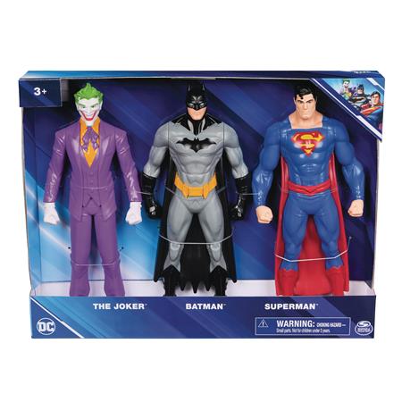 DC UNIVERSE 9.5IN FIGURE 3-PACK (Net)