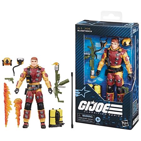 GI JOE CLASSIFIED SERIES 6IN BLOWTORCH AF (Net)