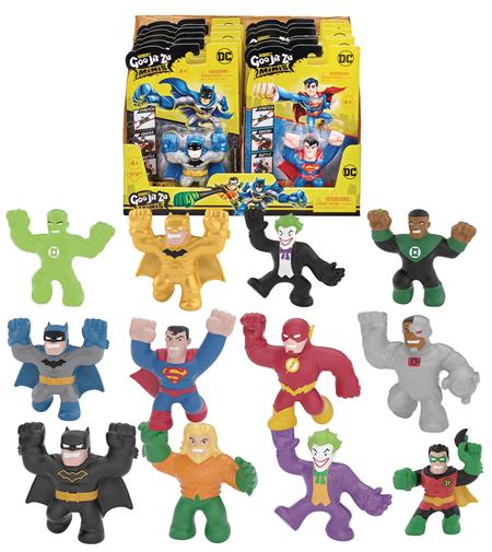 HEROES OF GOO JIT ZU DC MINIFIG 12PC DIS (Net)