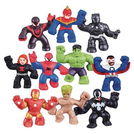 HEROES OF GOO JIT ZU MARVEL MINIFIG 12PC DIS (Net)