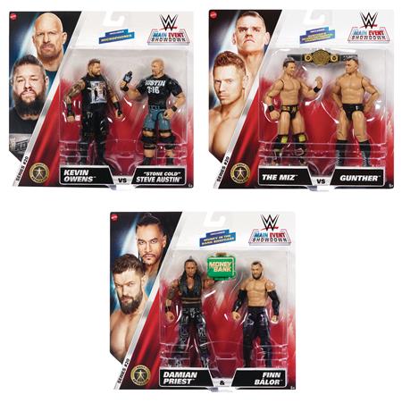 WWE CHAMPIONSHIP SHOWDOWN TWO-PACKS SERIES 20 ASST (Net)
