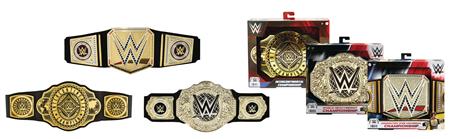 WWE CHAMPIONSHIP TITLE BELT ASST (Net)