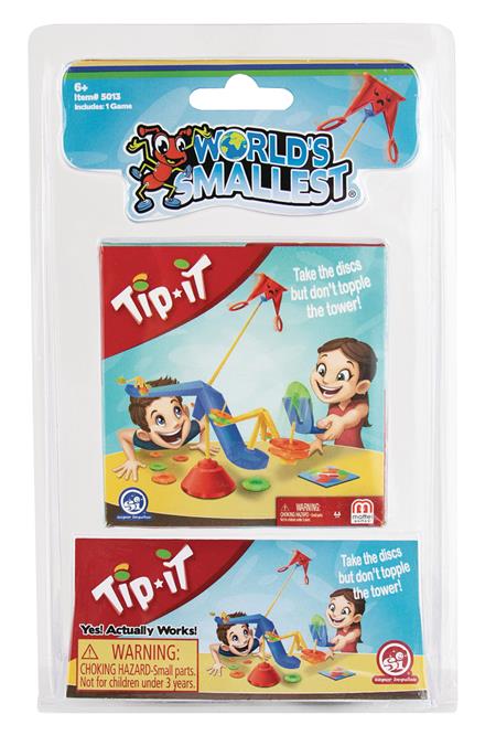 WORLDS SMALLEST TIP IT BOARD GAME (Net)