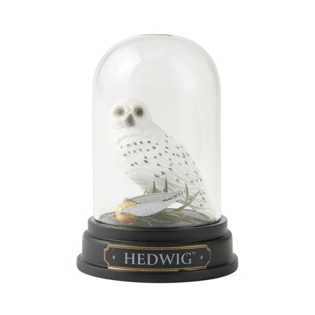 HARRY POTTER HEDWIG CURIOSITY 3 3/4IN FIG IN CLOCHE (Net)
