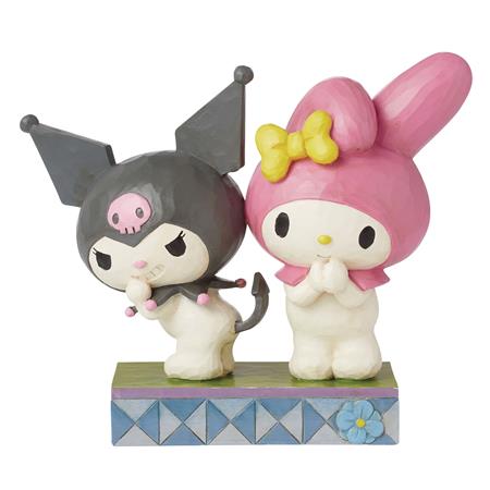 HELLO KITTY KUROMI AND MY MELODY 6 1/4IN STATUE (Net)
