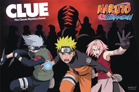 CLUE NARUTO BOARD GAME (Net)
