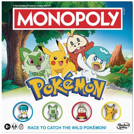 MONOPOLY POKEMON EDITION BOARD GAME (Net)