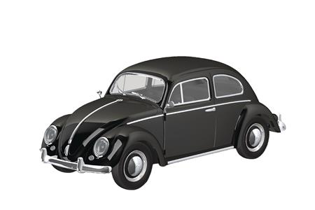 VOLKSWAGEN BEETLE BLACK 20-BK 1/32 SNAP MODEL KIT (Net)