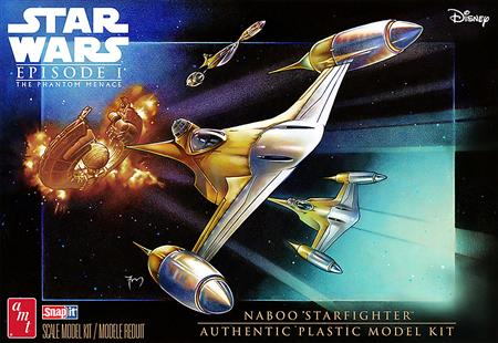 AMT SW TPM N-1 NABOO STARFIGHTER 1/48 SCALE MODEL KIT (Net)