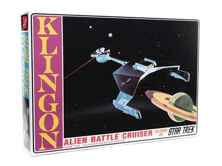 AMT ST TOS KLINGON BATTLE CRUISER 1/650 SCALE MODEL KIT (Net)