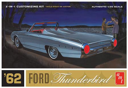 1962 FORD THUNDERBIRD 1/25 SCALE MODEL KIT (Net)