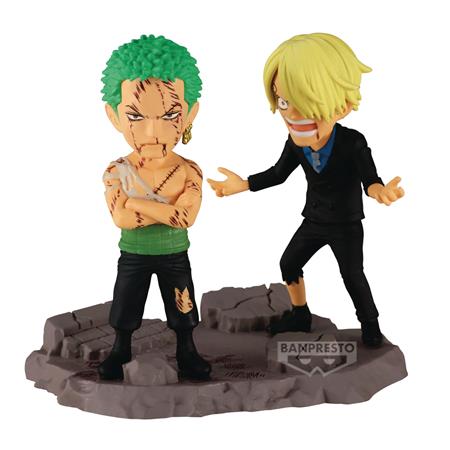 ONE PIECE LOG STORIES RORONOA ZORO & SANJI NOTHING WCF FIG