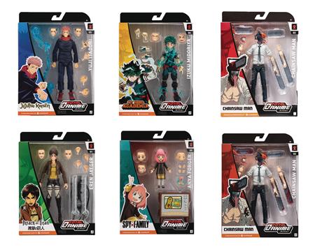 TOTAL ANIME 6-1/2IN AF 12PC ASST (Net)