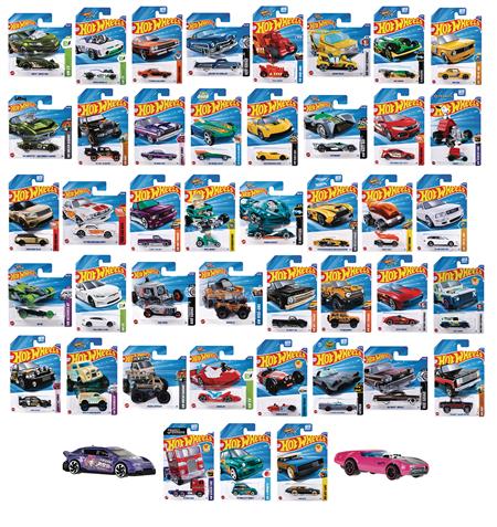 HOT WHEELS 2025 BASIC CAR 1/64 DIE-CAST WAVE F ASST (Net)