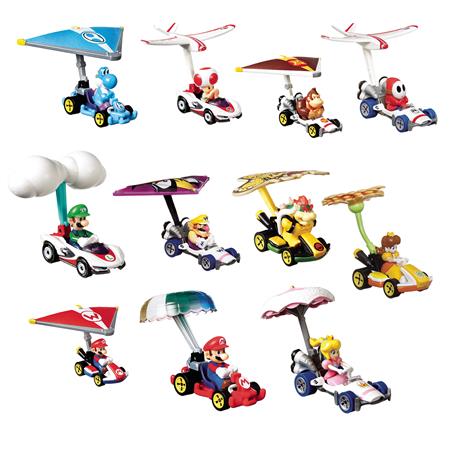 HOT WHEELS MARIO KART GLIDER ASST (Net)