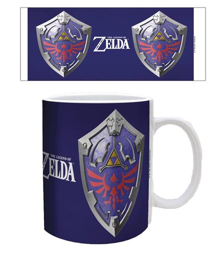 LEGEND OF ZELDA SHIELD 11OZ CERAMIC MUG (Net)