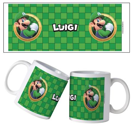 NINTENDO SUPER MARIO 3D PORT LUIGI 11OZ CERAMIC MUG (Net)