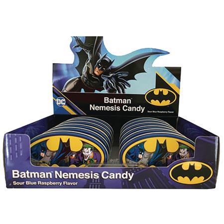 DC BATMAN NEMESIS CANDY TIN 12PC DISPLAY (Net)