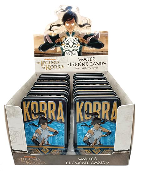 LEGEND OF KORRA WATER ELEMENT CANDY 12CT DIS (Net)
