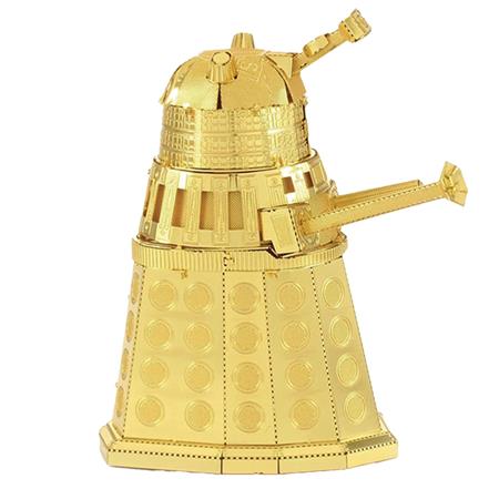 DOCTOR WHO GOLD DALEK METAL MODEL KIT (Net)
