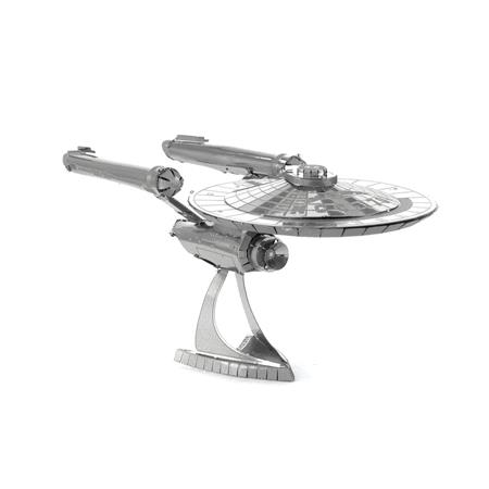 STAR TREK USS ENTERPRISE NCC-1701 METAL MODEL KIT (Net)