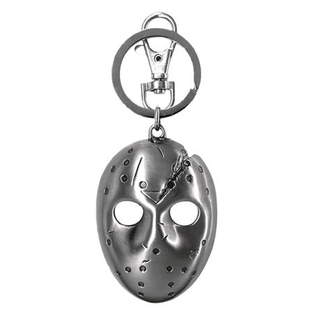 FRIDAY THE 13TH JASON MASK PEWTER KEYCHAIN (Net)