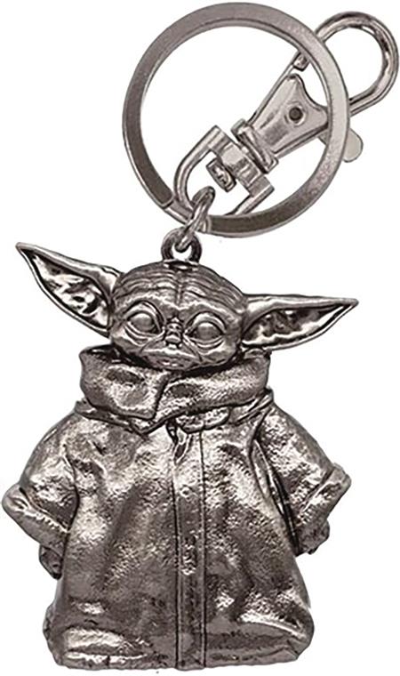 STAR WARS THE CHILD PEWTER KEYCHAIN (Net) 